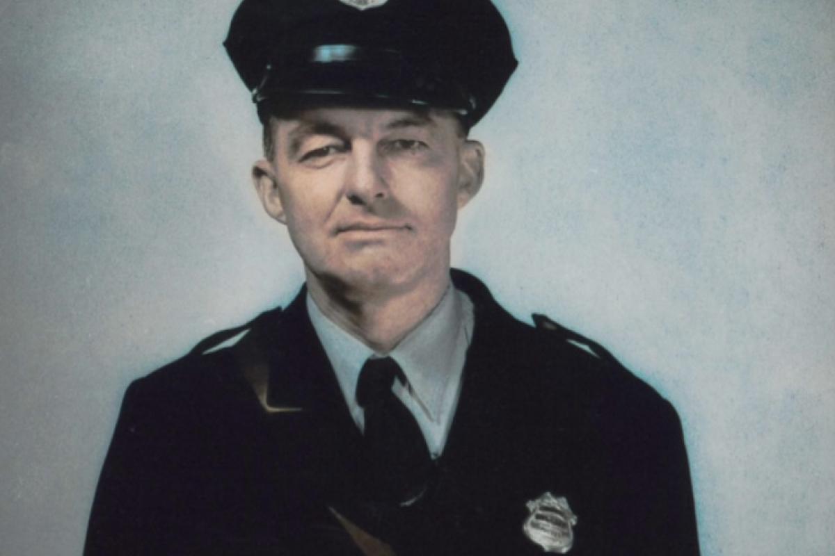 Police Officer Osick - The first Millstadt Police Officer to have an official uniform.